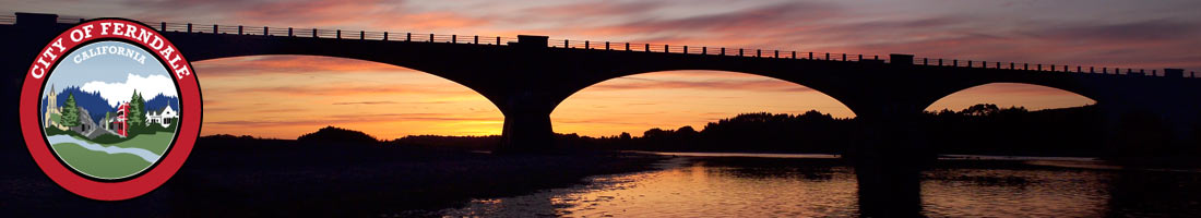 Fernbridge at sunset