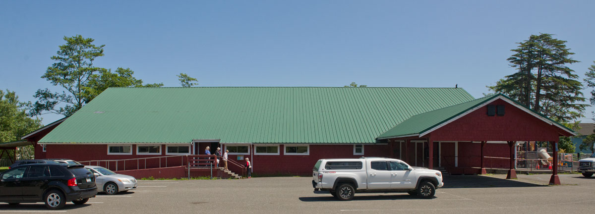 Ferndale Community Center exterior and parking lot